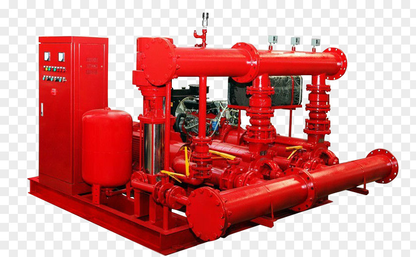 Fire Pump Conflagration Pressure Vessel Compressor PNG