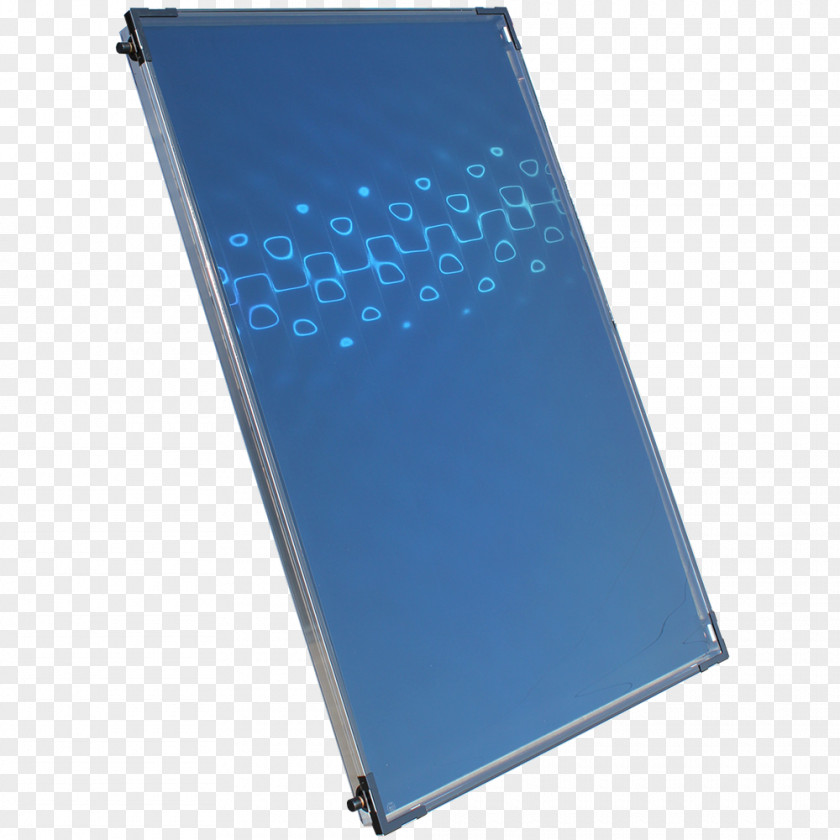 Design Deva Solar Thermal Collector Cobalt Blue PNG