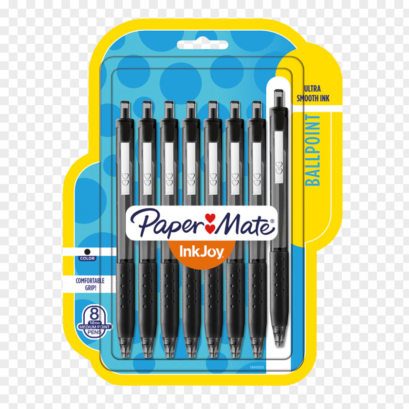 Hand Grip Paper Mate InkJoy 300RT Ballpoint Pen Pens PNG