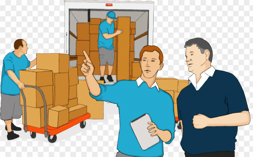 Moving Service Warehouseman Job Relocation Package Delivery PNG