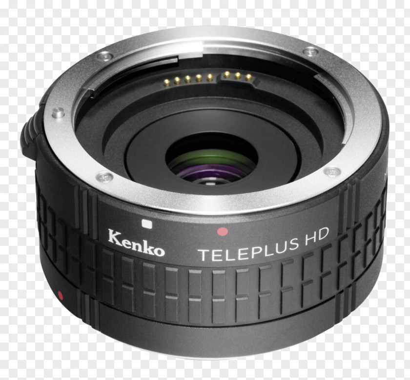 Camera Lens Canon EF Mount EF-S Teleconverter Kenko PNG