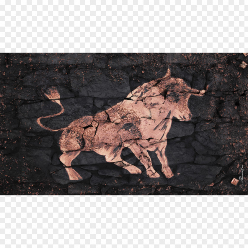 Painting Canvas Print Art Cattle PNG