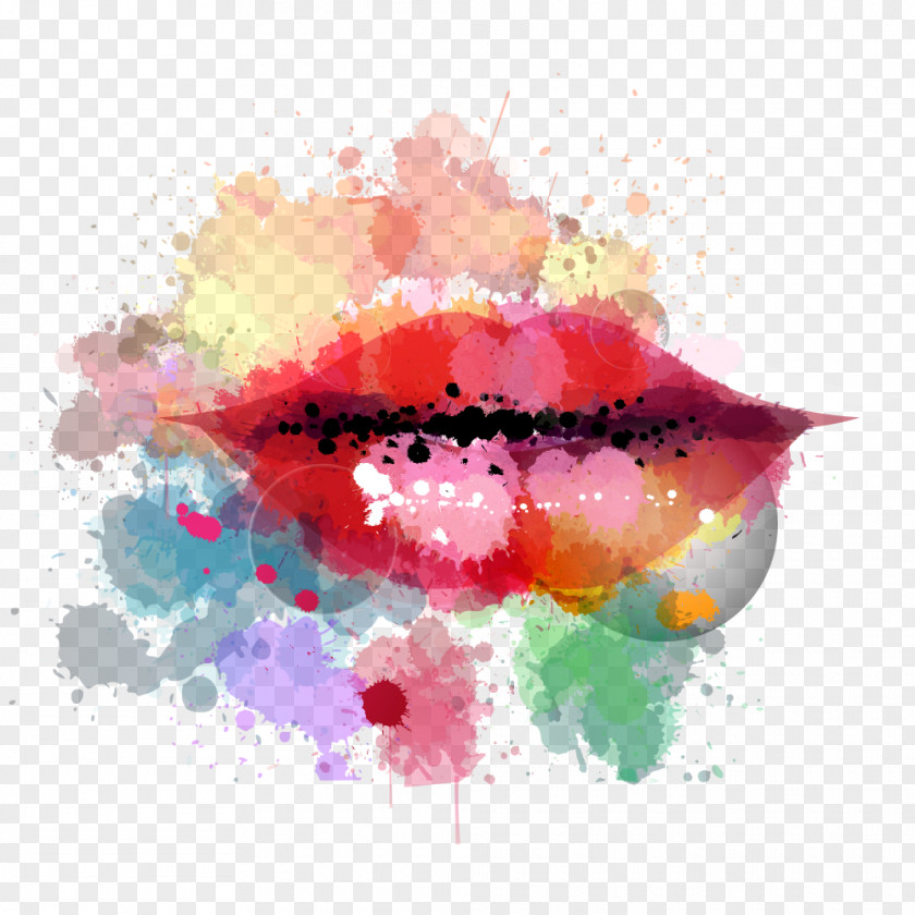 Vector Lips Lipstick PNG