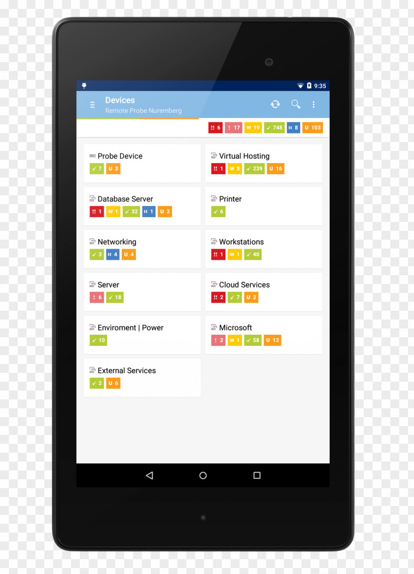 Android Client Form PNG