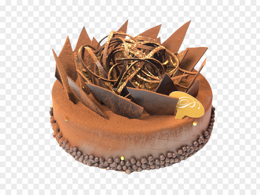 Chocolate Cake Black Forest Gateau Truffle Macaron Ganache PNG