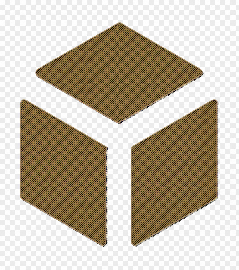 Rectangle Beige Box Icon Media Network PNG