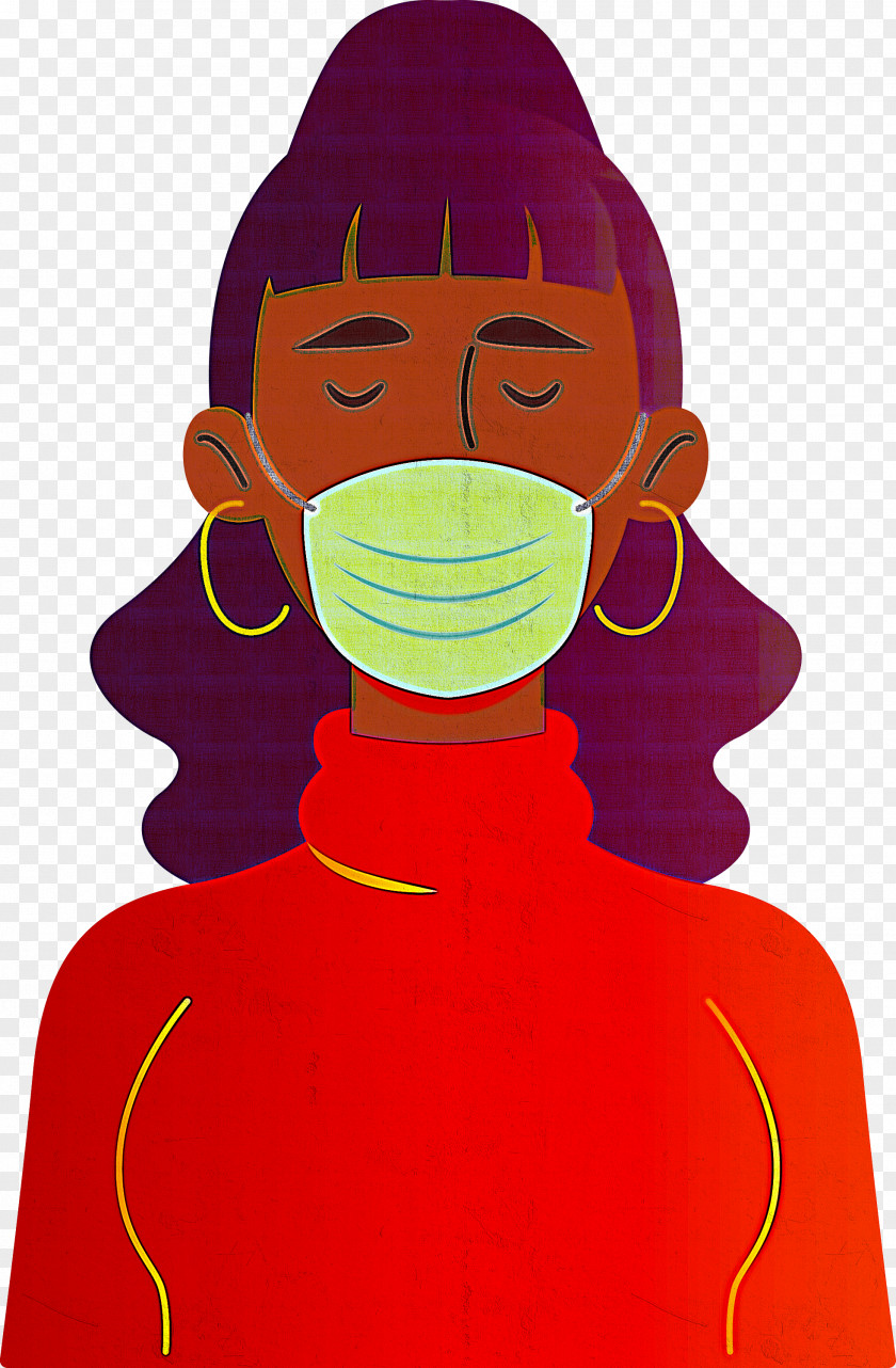 Wearing Mask Coronavirus Corona PNG