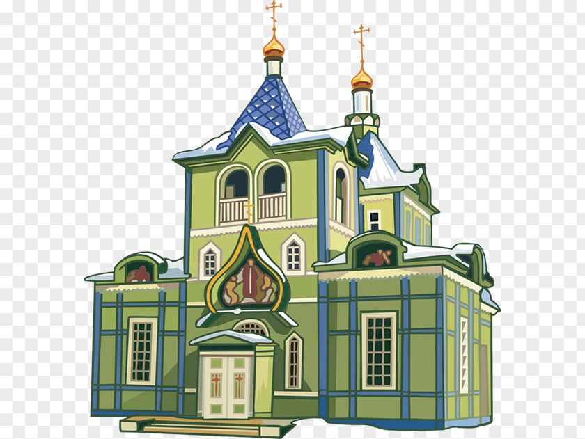 Temple Parish Saint Basil's Cathedral Church PNG