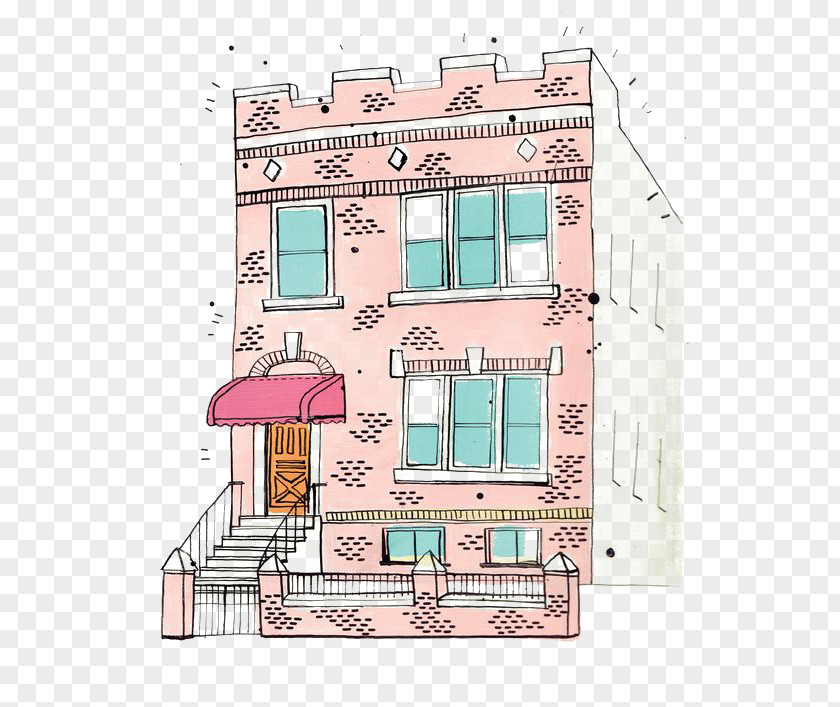 Cartoon Apartment Brooklyn All The Buildings In New York: That Ive Drawn So Far Australia Illustration PNG