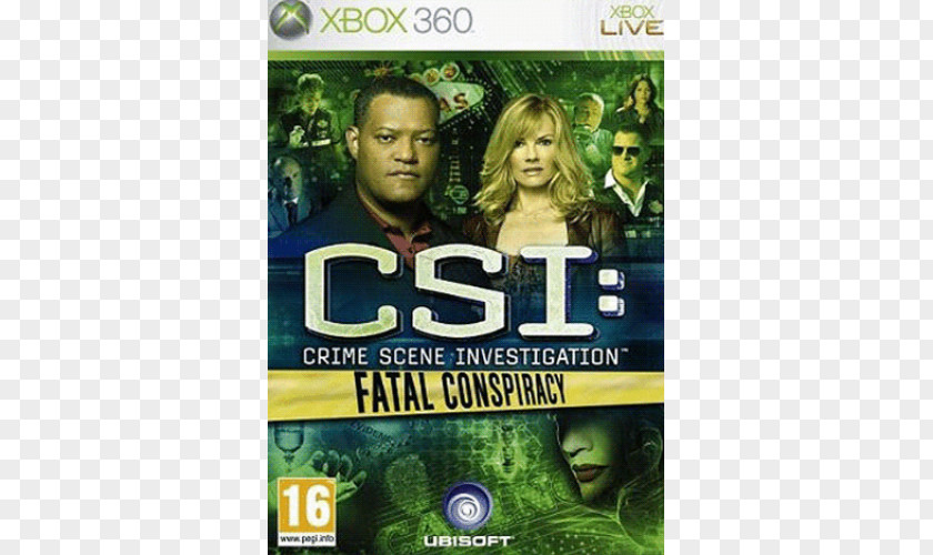 Conspiracy CSI: Fatal Xbox 360 Crime Scene Investigation Hard Evidence Deadly Intent PNG