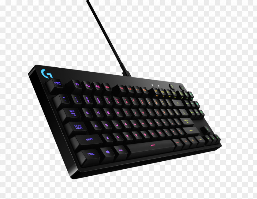 Keyboard Computer Gaming Keypad Logitech Video Game Electrical Switches PNG