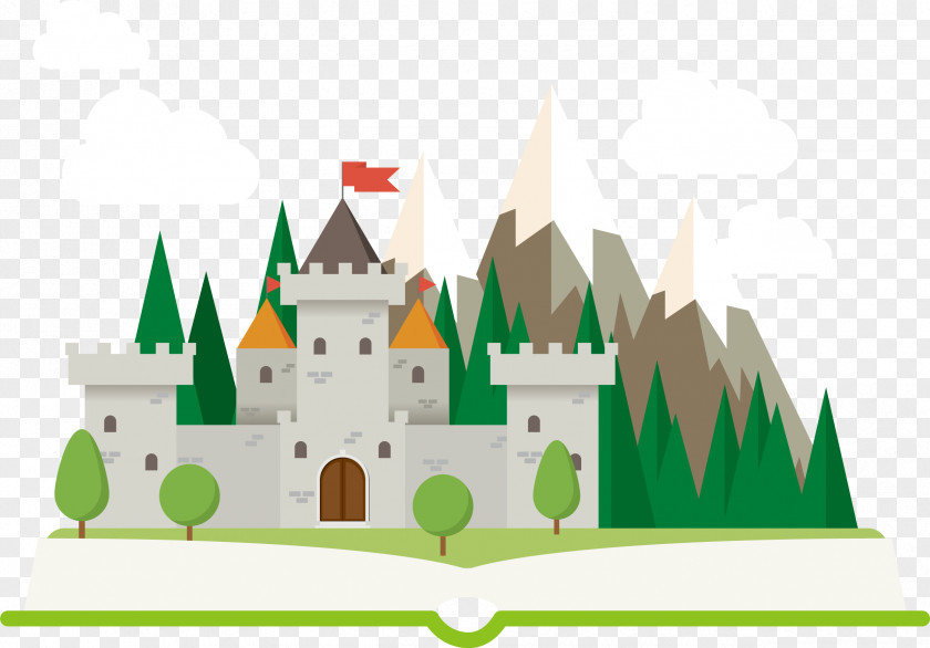 Alcazar Vector Graphics Drawing Illustration Image PNG
