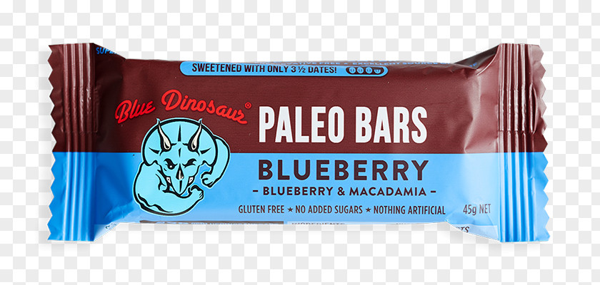 Blue Dinosaur Dietary Supplement Protein Bar Raw Foodism Paleolithic Diet PNG