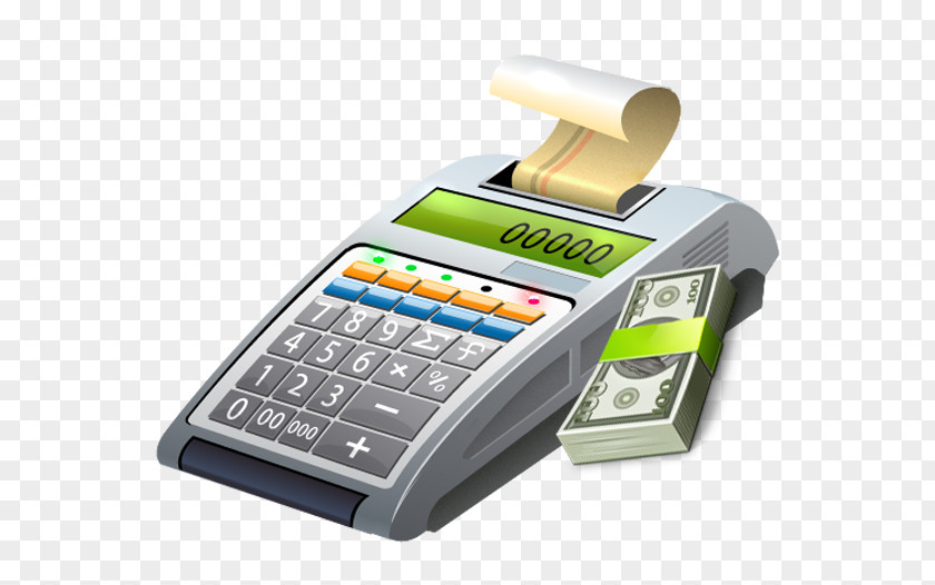 Coin Money Finance Cash Register Payment PNG