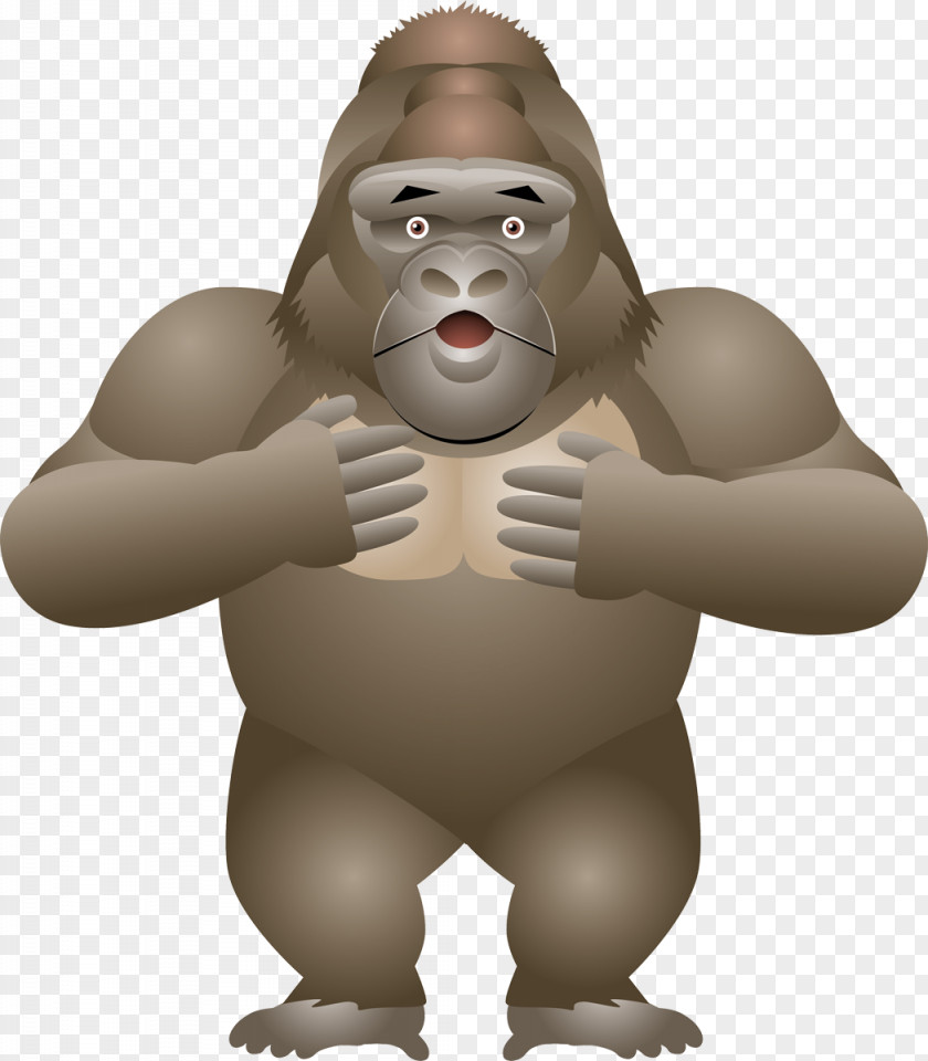 Gorilla Monkey Animation Primate PNG