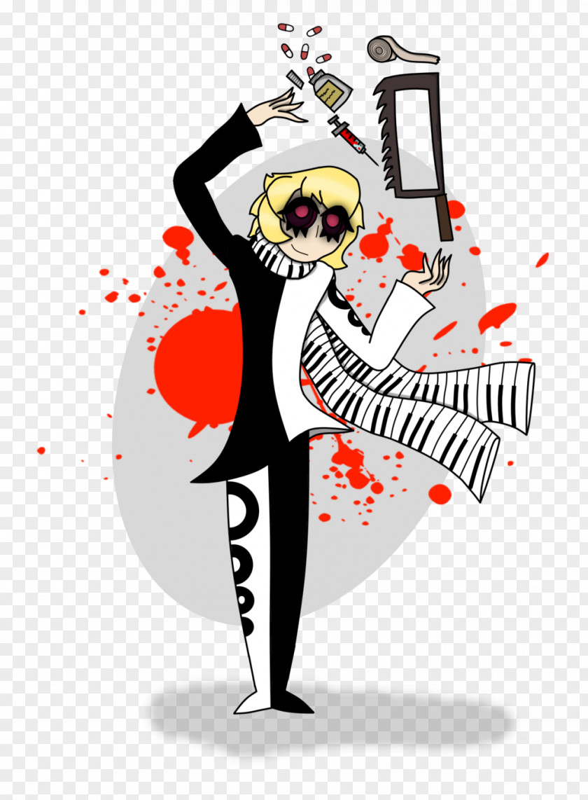 Macabre Logo Illustration Font Character PNG