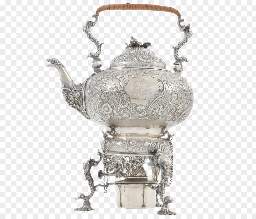 Sterling England Silver Teapot Pitcher PNG