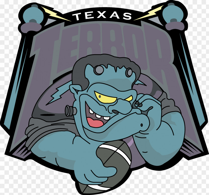 Terror Vector Arena Football League Houston Thunderbears Austin Wranglers Texas Oklahoma PNG