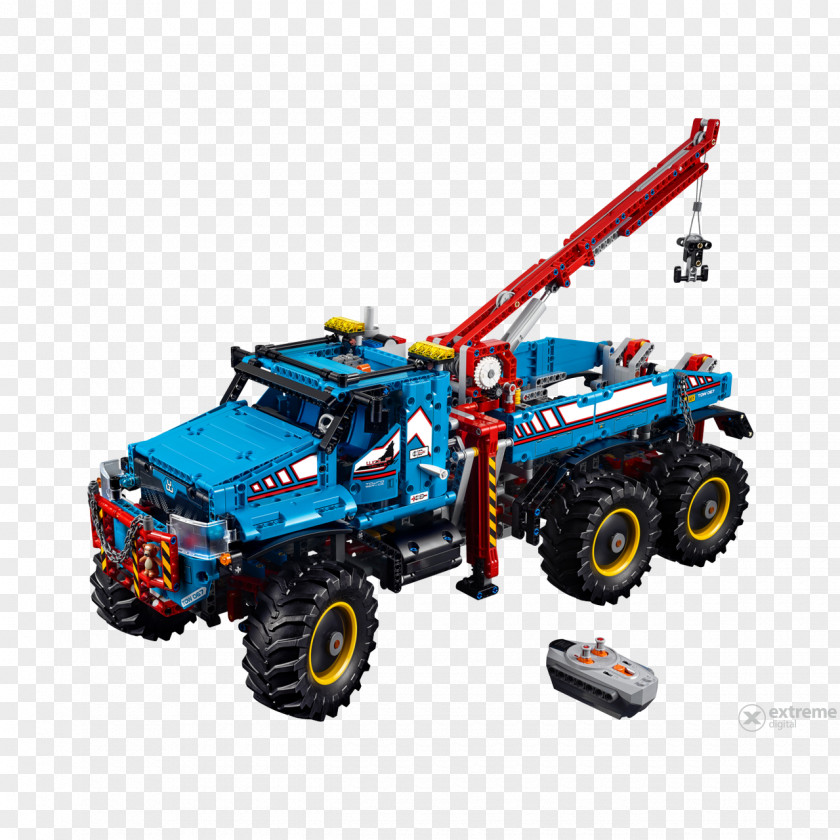 Truck Lego Technic LEGO 42070 6x6 All Terrain Tow Kiddiwinks Store (Forest Glade House) PNG