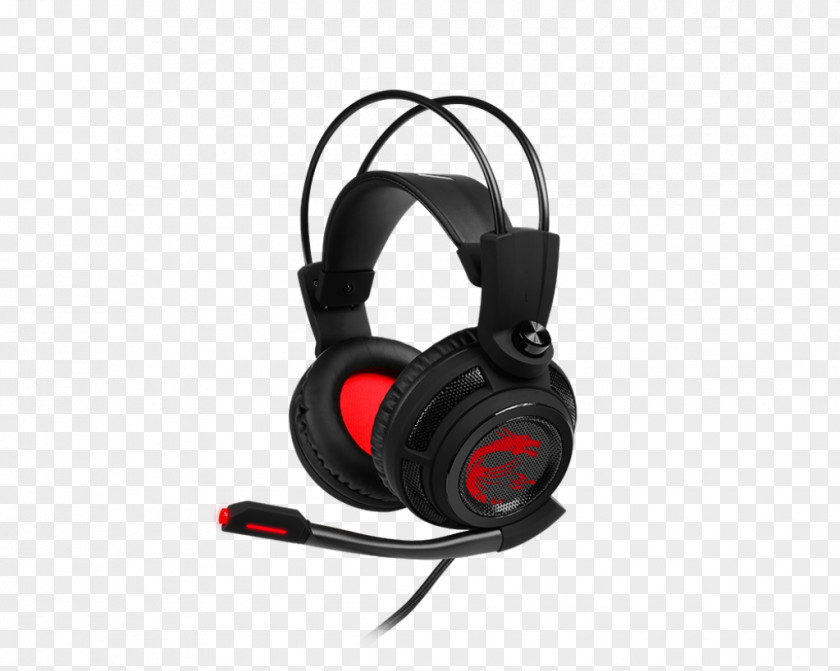 Wearing Headphones Graphics Cards & Video Adapters MSI DS502 Micro-Star International Headset PNG