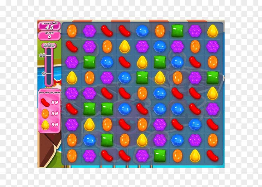 Candy Crush Material PNG