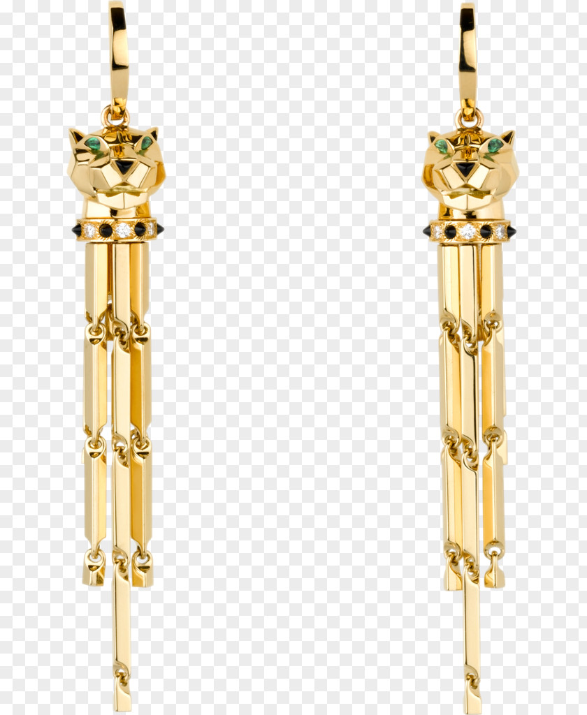 Cheetah Gold Earrings Earring Leopard Cartier Jewellery Watch PNG