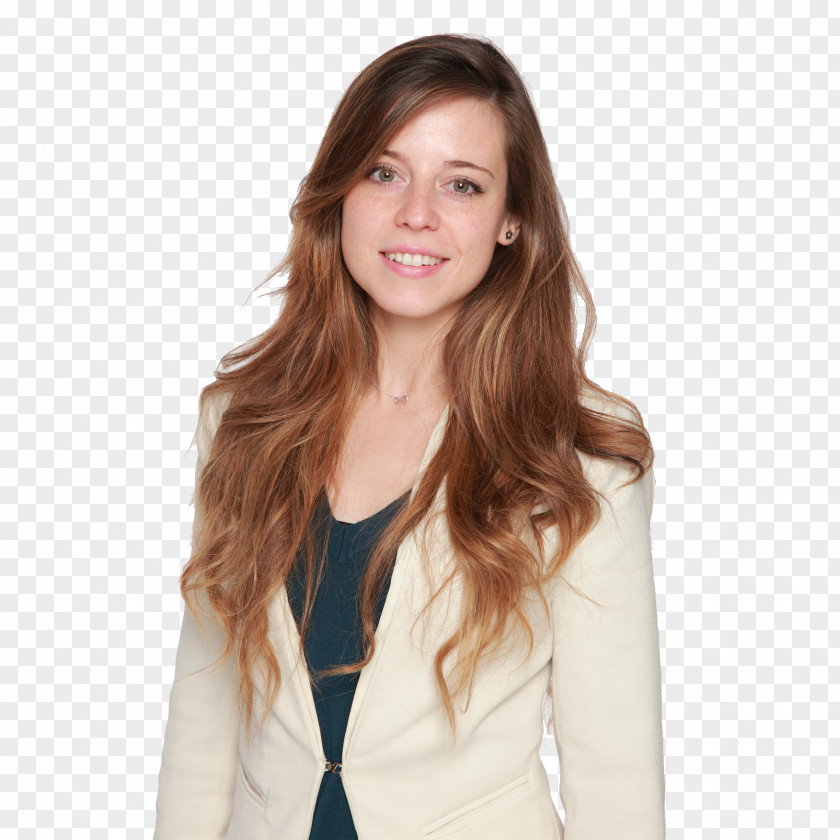 Hair Long Brown Blond Layered PNG