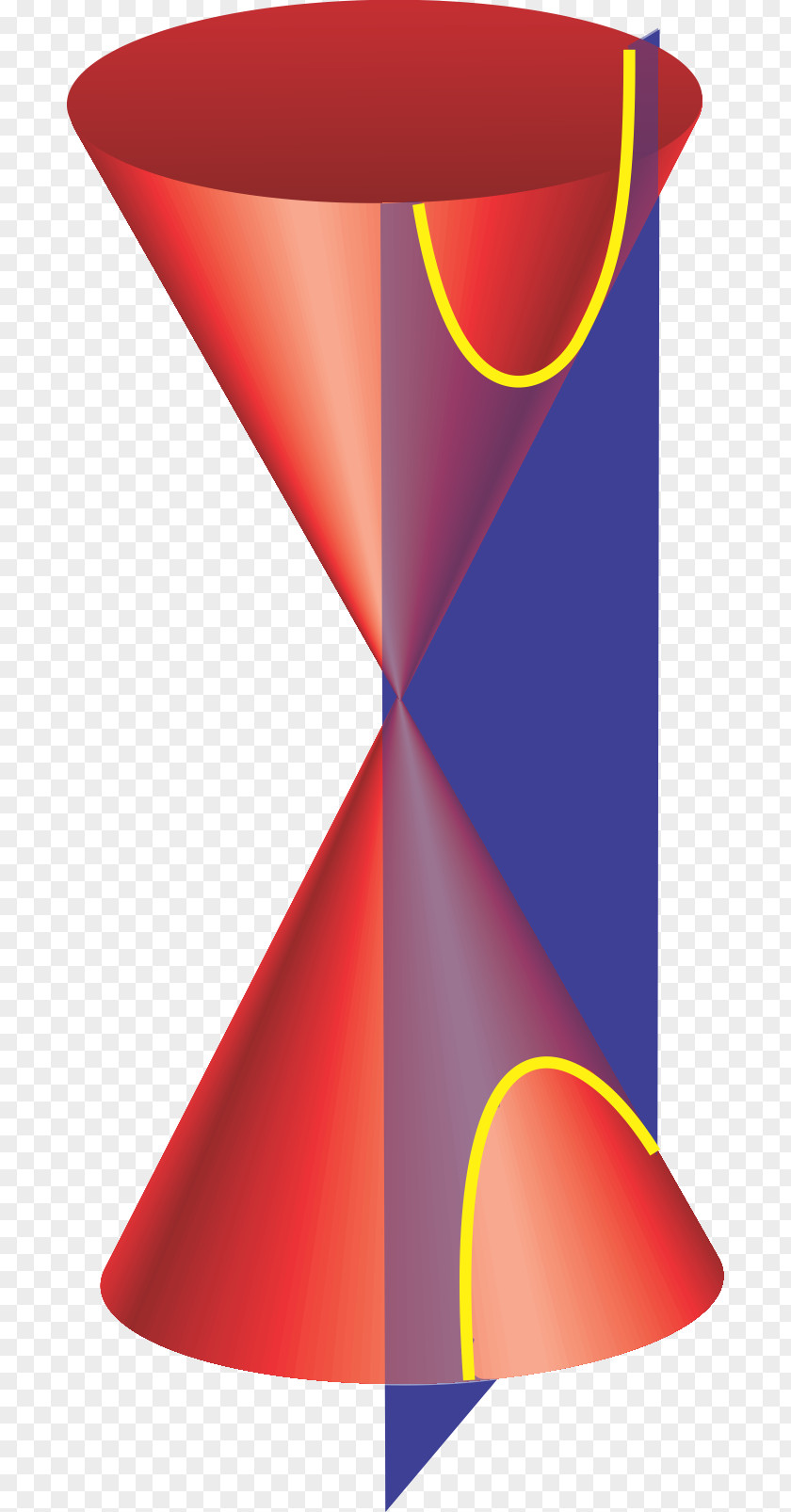 Line Conic Section Hyperbola Cone Parabola PNG