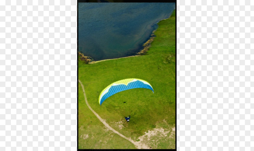 Parachute Paragliding Biome Grassland Land Lot PNG