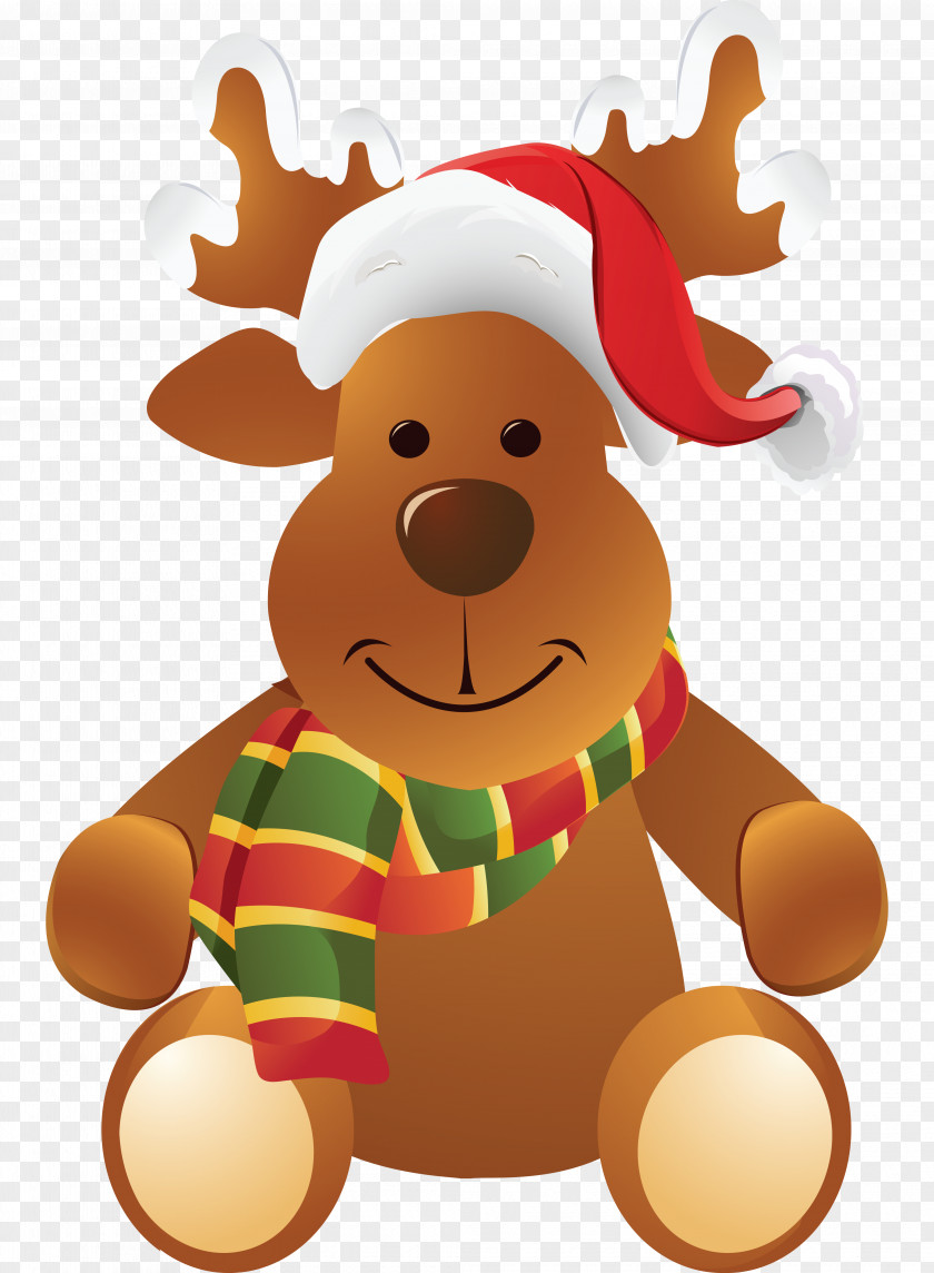 Reindeer Mrs. Claus Rudolph Santa Christmas PNG
