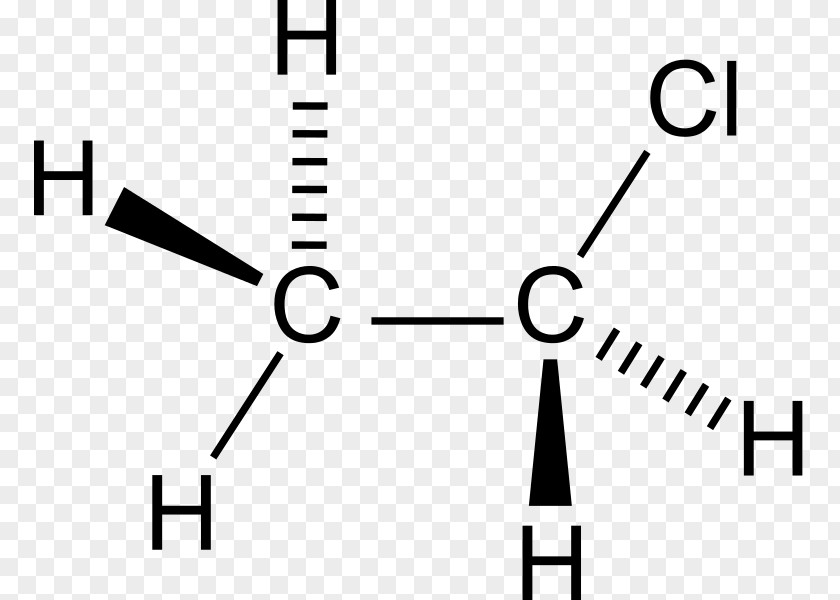 Staggered Conformation Chloroethane Chemistry Monomer Vinyl Acetate Polyvinyl Chloride PNG