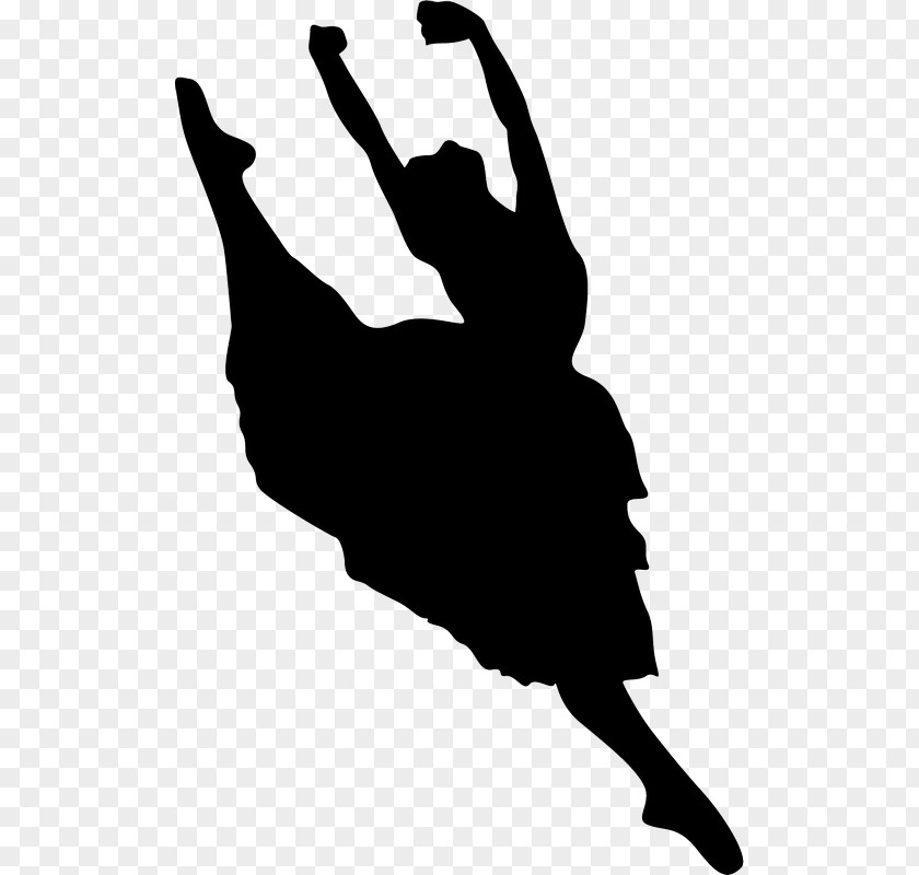 Ballet Dancer Silhouette PNG