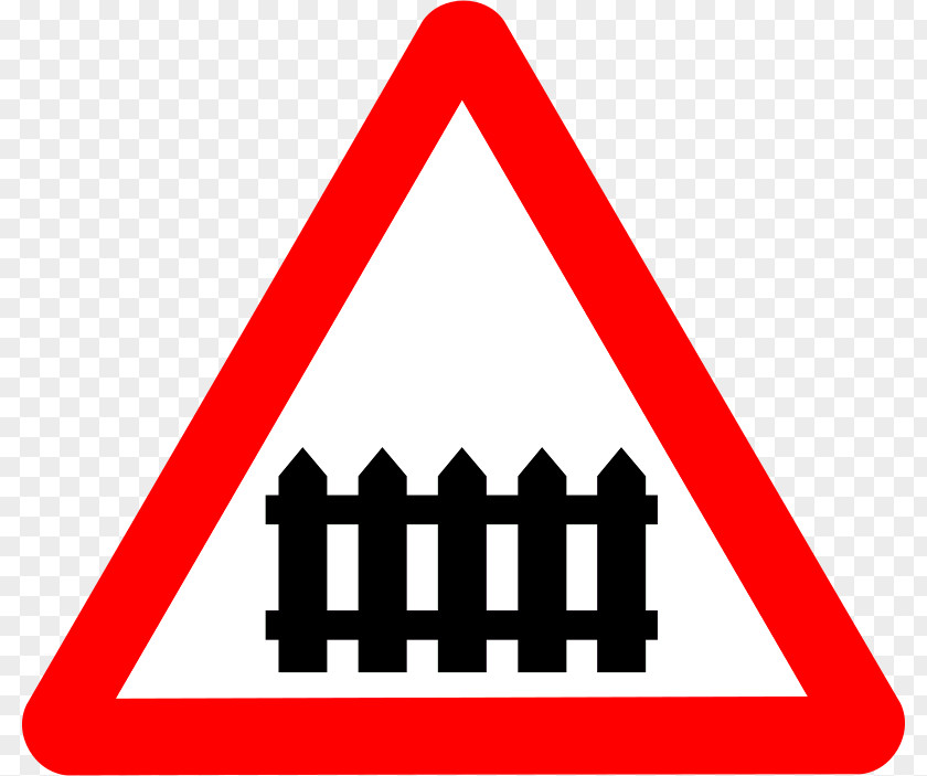 Baluster Icon Rail Transport Level Crossing Traffic Sign Stock Photography PNG