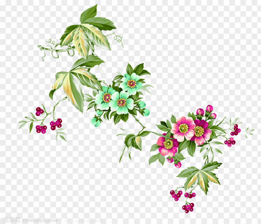 Creative Colorful Flowers Flower Clip Art PNG