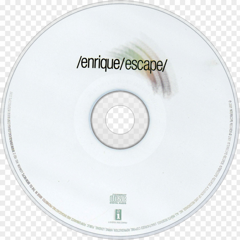 Enrique Iglesias Compact Disc Computer Hardware PNG