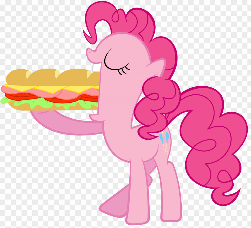 My Little Pony Pinkie Pie Cupcake Eating PNG