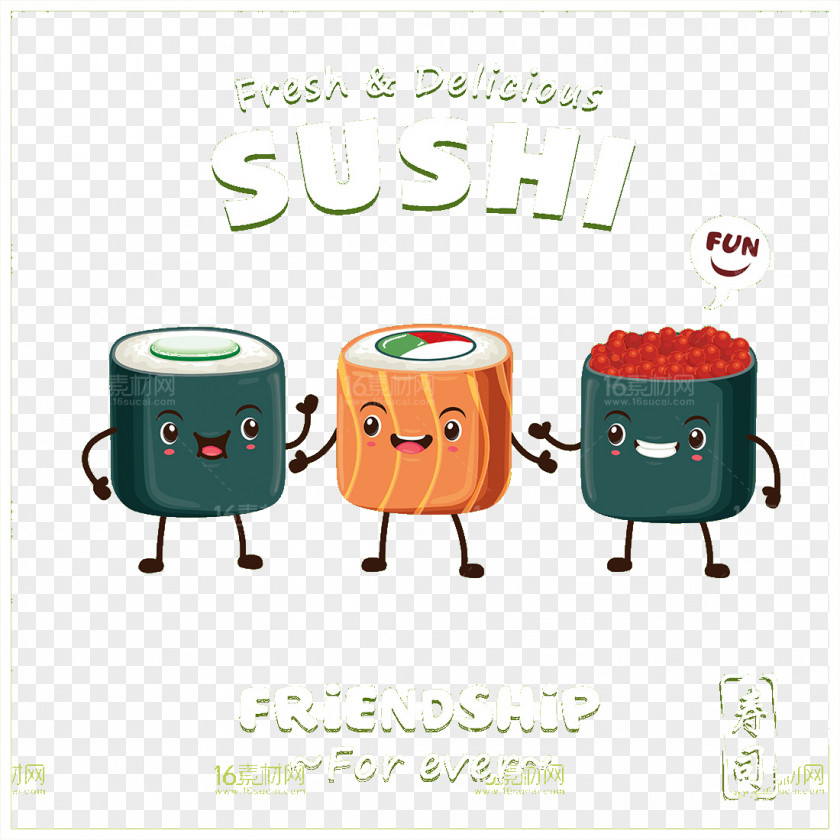 Sushi Japanese Cuisine PNG