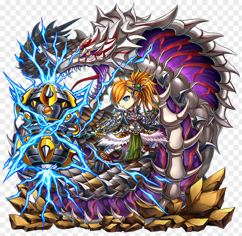 Thunder Brave Frontier Wikia Blog PNG