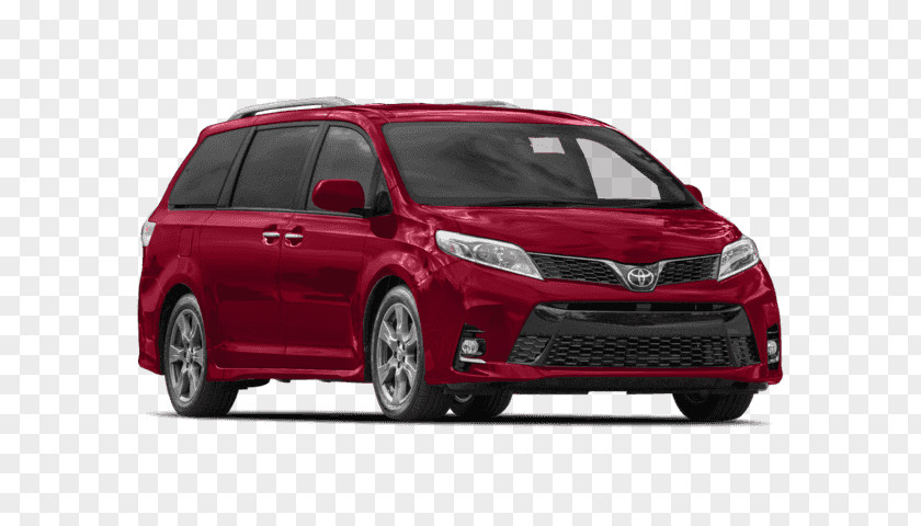 Toyota Mini Van Minivan 2018 Sienna XLE Premium V6 PNG