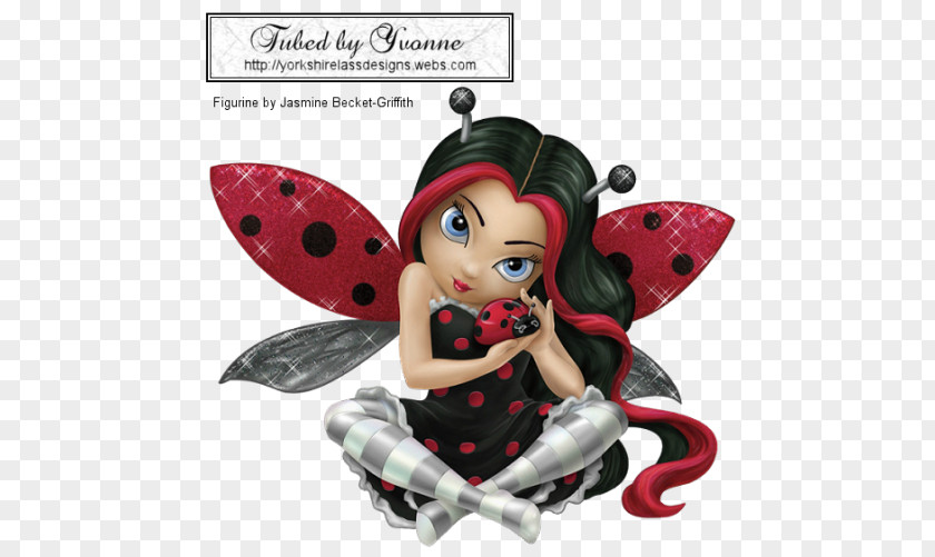 Fairy Jasmine Becket-Griffith Ladybird Beetle Illustration Elf PNG