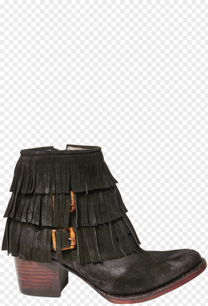 Fringe Footwear Shoe Suede Boot Leather PNG