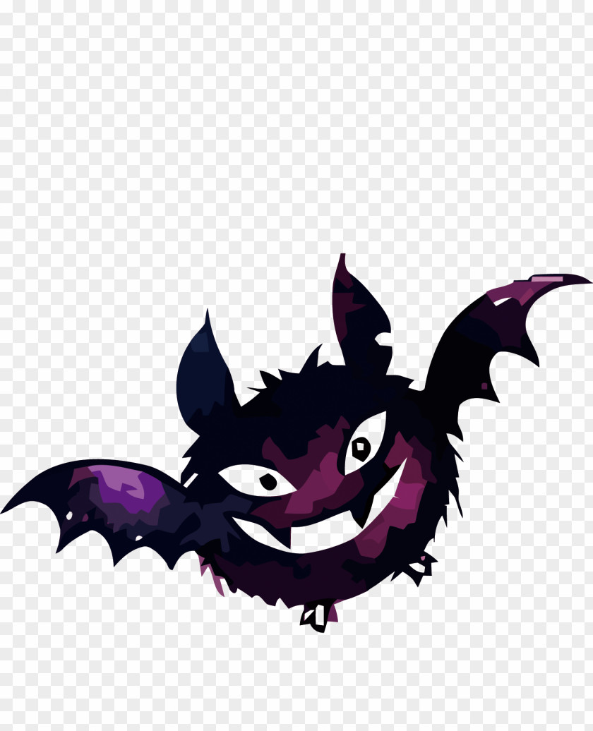 Halloween Bats Bat Cartoon Illustration PNG