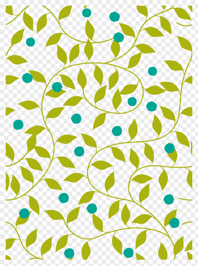 Low Profile Vector Leaves Green Software Design Pattern PNG