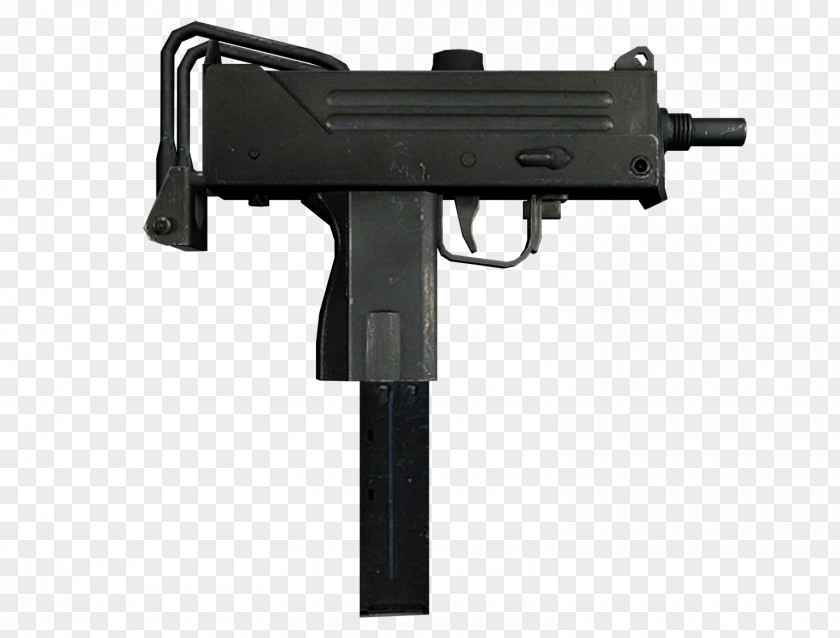 Max Payne Weapon Machine Pistol MAC-11 MAC-10 Submachine Gun PNG