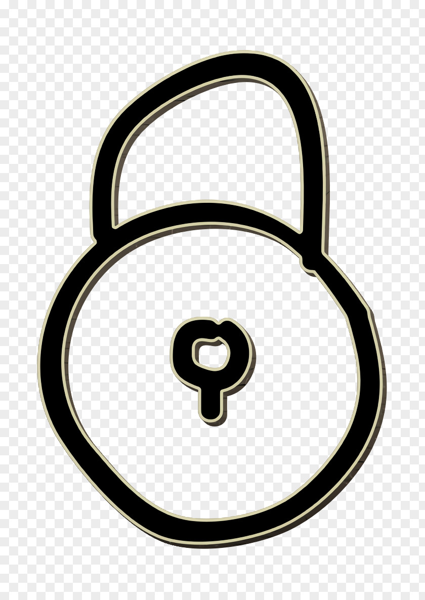 Symbol Weights Locked Icon Protection Security PNG