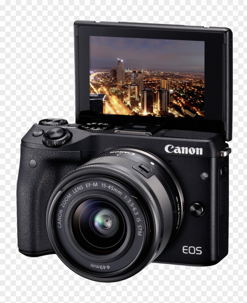 Camera Canon EOS M3 M5 M6 EF Lens Mount PNG