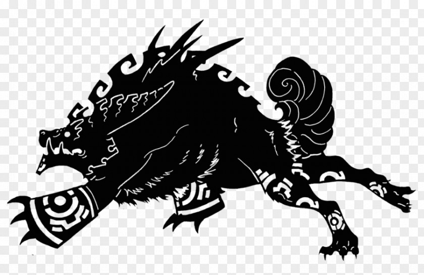 Eating Vector Dragon Taotie Chinese Mythology Legendary Creature PNG