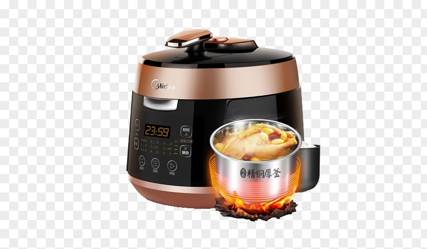 Intelligent High-voltage Pressure Cooker Pot Cooking Midea Rice Electricity Kitchen Stove PNG