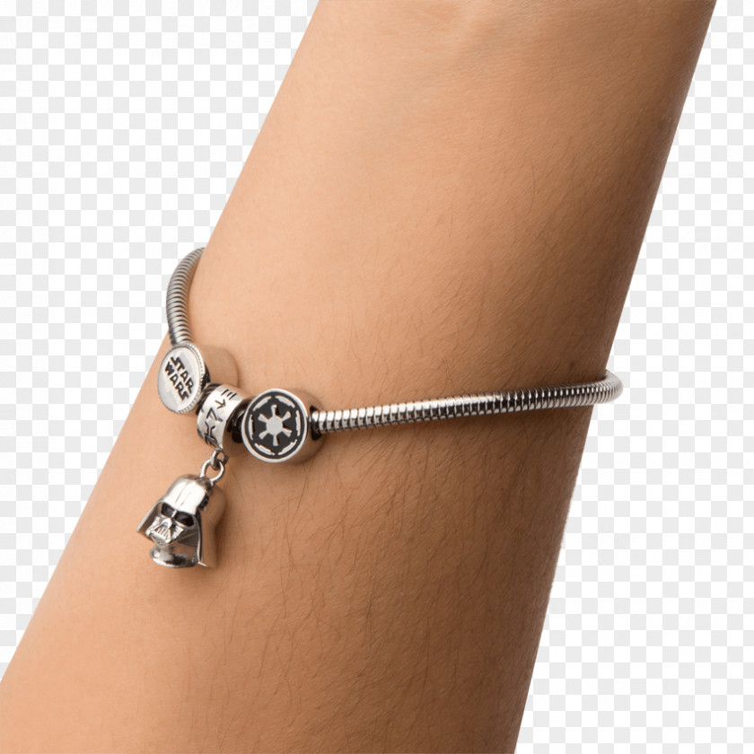 Jewellery Charm Bracelet Anakin Skywalker Silver PNG