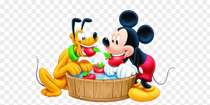 Mickey Mouse Banner Pluto Minnie Donald Duck PNG